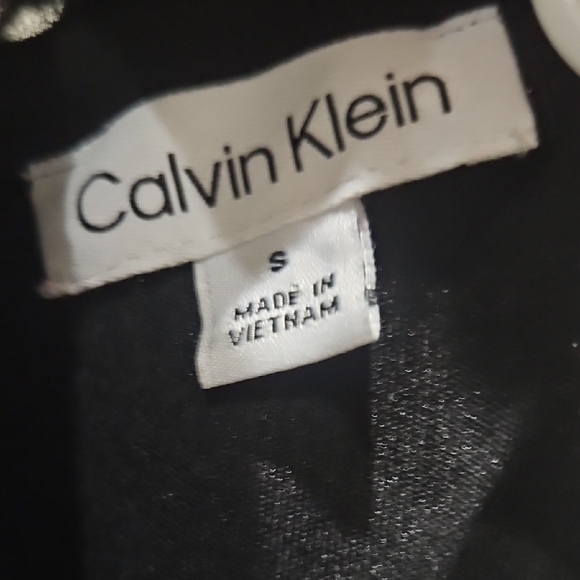 Calvin Klein Black Sequin Halter Top - Picture 4 of 6